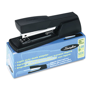 Swingline® Light-duty Full Strip Desk Stapler, 20-sheet Capacity, Black freeshipping - TVN Wholesale